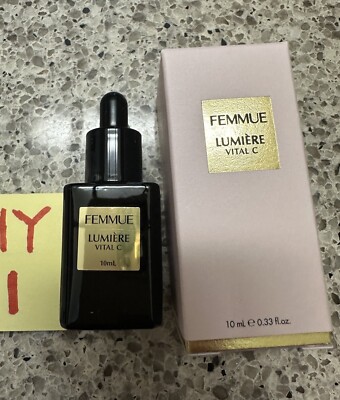 FEMMUE Lumiere Vital C Face Serum Brightening .33oz/10mL EXP6/2026