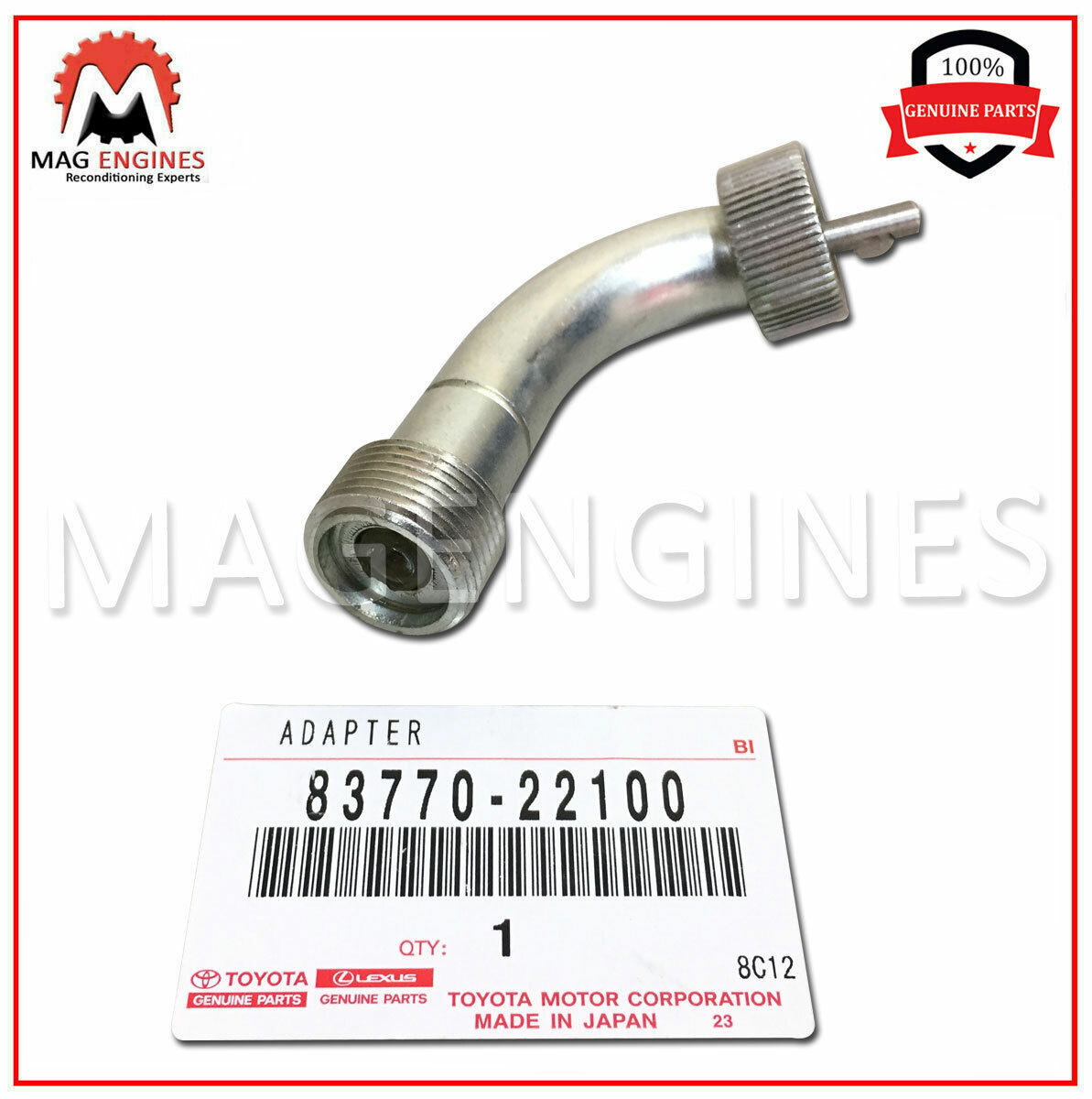 83770-22100 GENUINE OEM SPEEDOMETER CABLE ADAPTER ASSY