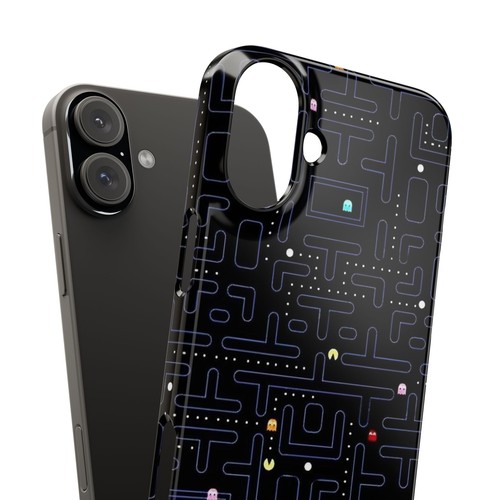 Funda Delgada iPhone, Diseño Retro Pac Man Arcade Tablero de Juego, Acabado Brillante - Imagen 10 de 73