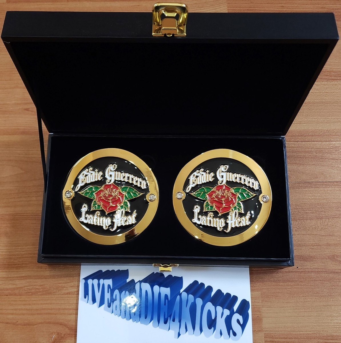 Official WWE Authentic Eddie Guerrero Legends Championship Replica