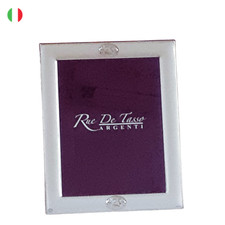 Cornice portafoto Nozze d'Argento, 25° anniversario matrimonio, argento 925