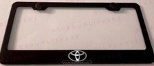 Toyota Camry Stainless Steel Chrome Finished License Plate Frame Rust Free Toyota Camry Stainless Steel Chrome Finished License Plate Frame Rust Free