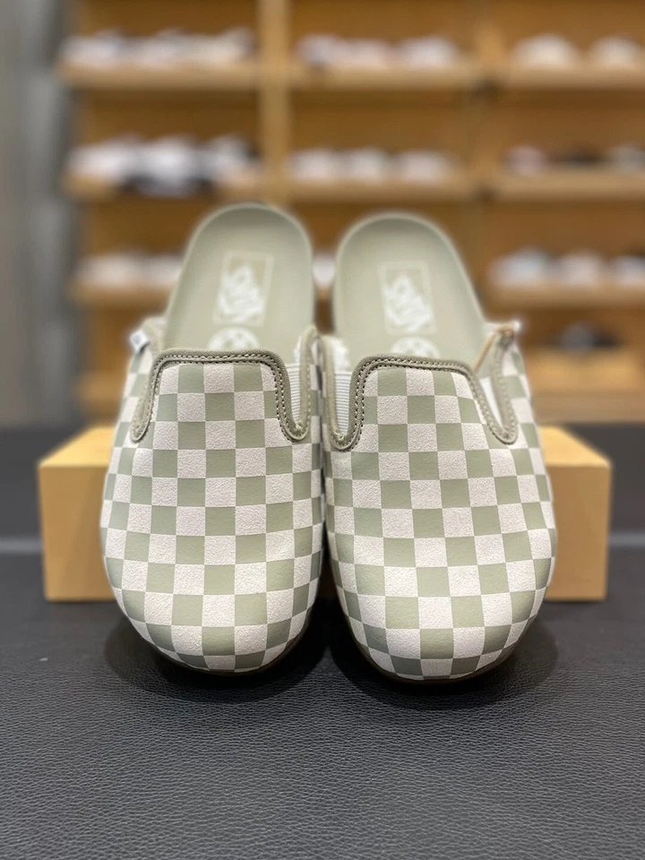 Zapatillas VANS Harbor VR3 a Cuadros Mujer Mula Sherpa ✅Tamaño Múltiple ✅Aceleradas Foto 4 de 4
