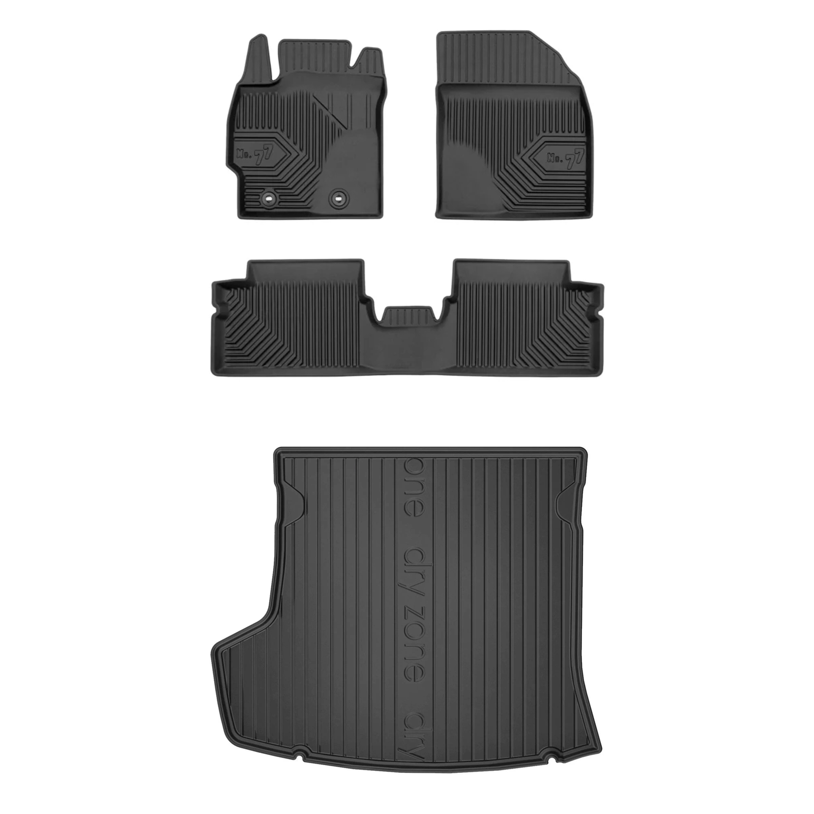 Tapis de sol voiture TPE caoutchouc coffre Toyota Corolla X 2006-2013