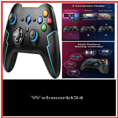 EasySMX Wireless Gamepad Pro für PS3, PC und Android mit long-Last Batterie u...