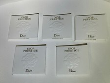Set Of 5 DIOR PRESTIGE LA MICRO-HUILE DE ROSE ADVANCED SERUM SAMPLE .03OZ