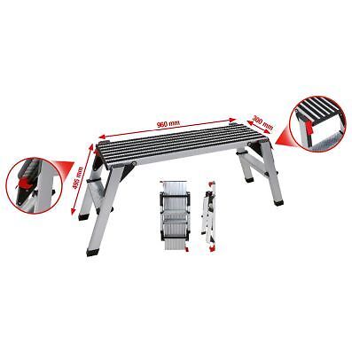 KS-Tools 800.0960 Aluminium-Sicherheits-Laufbühne 8000960