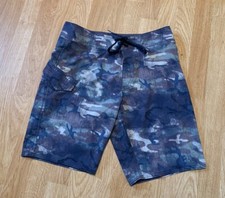 New Volcom Mod Tech Camouflage Stretch Surf Board Shorts Army Military Hawaii 29