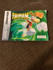 Nintendo Gameboy Advance Manual Only Rayman Advance