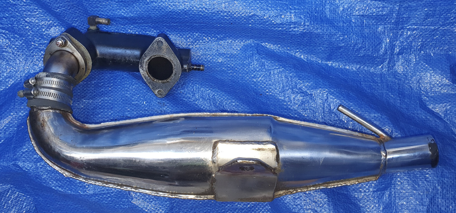 RARE Kawasaki OCEAN PRO JS 550 sx js 440 550 jet ski Exhaust Pipe 550sx