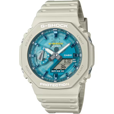CASIO G-SHOCK GA-2100AS-5AJF Blue OASIS OF DAY AND NIGHT Men's Watch New F/S