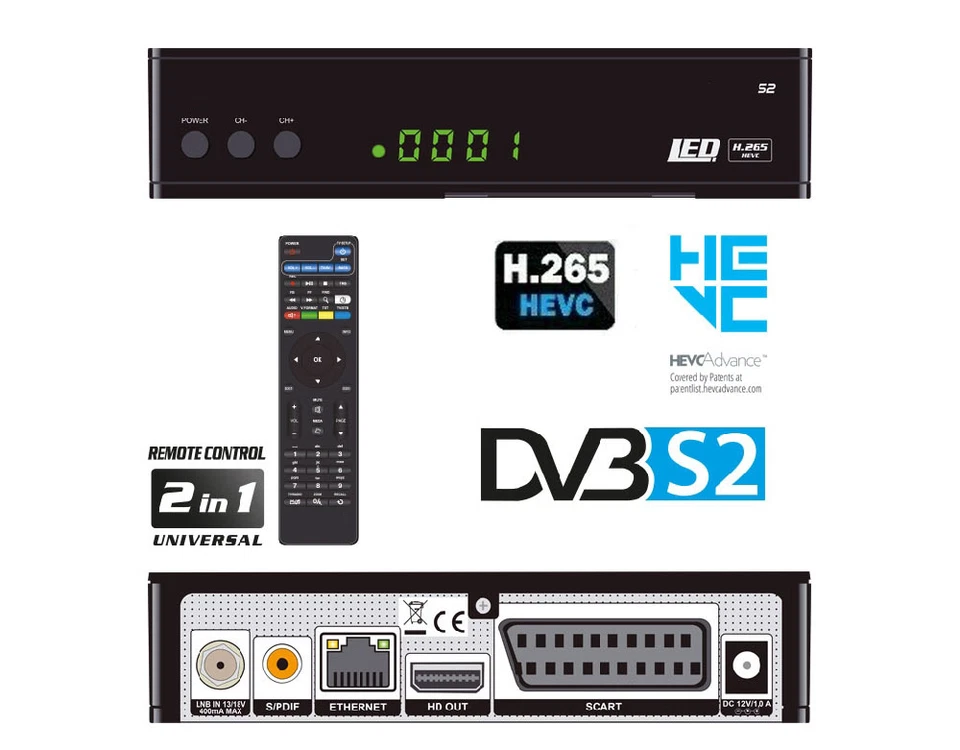 TIVUSAT DECODER COMPATIBILE EDISION PICCO S2 HD DVB-S2 HD NAGRAVISION E VIACCESS - Immagine 2 di 4