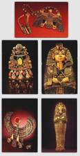 Tutankhamun Dynasty (LOT 5) Egyptian  ART history ~ tomb Canopic sarcophagus