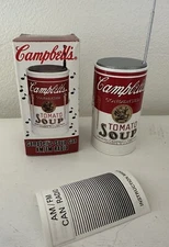 Campbells Tomato Soup Can Am/FM Radio Vintage Rare, Works New in Box 1996