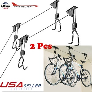 bike pulley storage