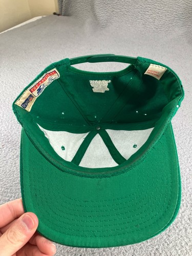 Vintage 90's Philadelphia Eagles Starter Snapback Hat Kelly Green Team NFL Wool - Bild 13 von 19