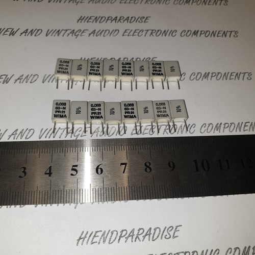 NOS WIMA PR21 0.068uf 68nF 63V 5mm CAPS FOR HI_END AUDIO ! 16PCS - Picture 2 of 2