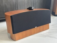 B&w - Bowers & Wilkens - Nautilus Htm1 - Center Channel Speaker W/ Cherry Stand