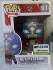 Funko Pop Rey Mysterio Glow GITD Figure #93 WWE WWF Rey Mysterio Amazon IN-HAND