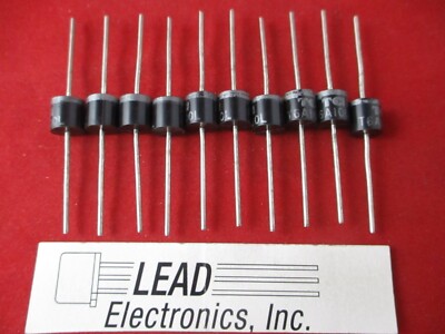 QTY10  T6A100L AXIAL LEADS 6-AMP 1000-VOLT RECITFIER %%  FREE SHIPPING  %%