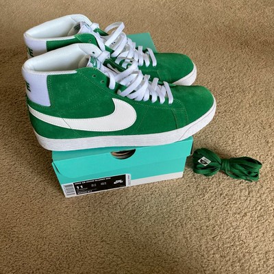 nike sb blazer mid green