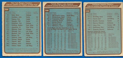 1979-80 OPC O PEE CHEE NHL HOCKEY CARD & TEAM PHOTO CHECKLIST 133-264 SEE LIST - Picture 302 of 320