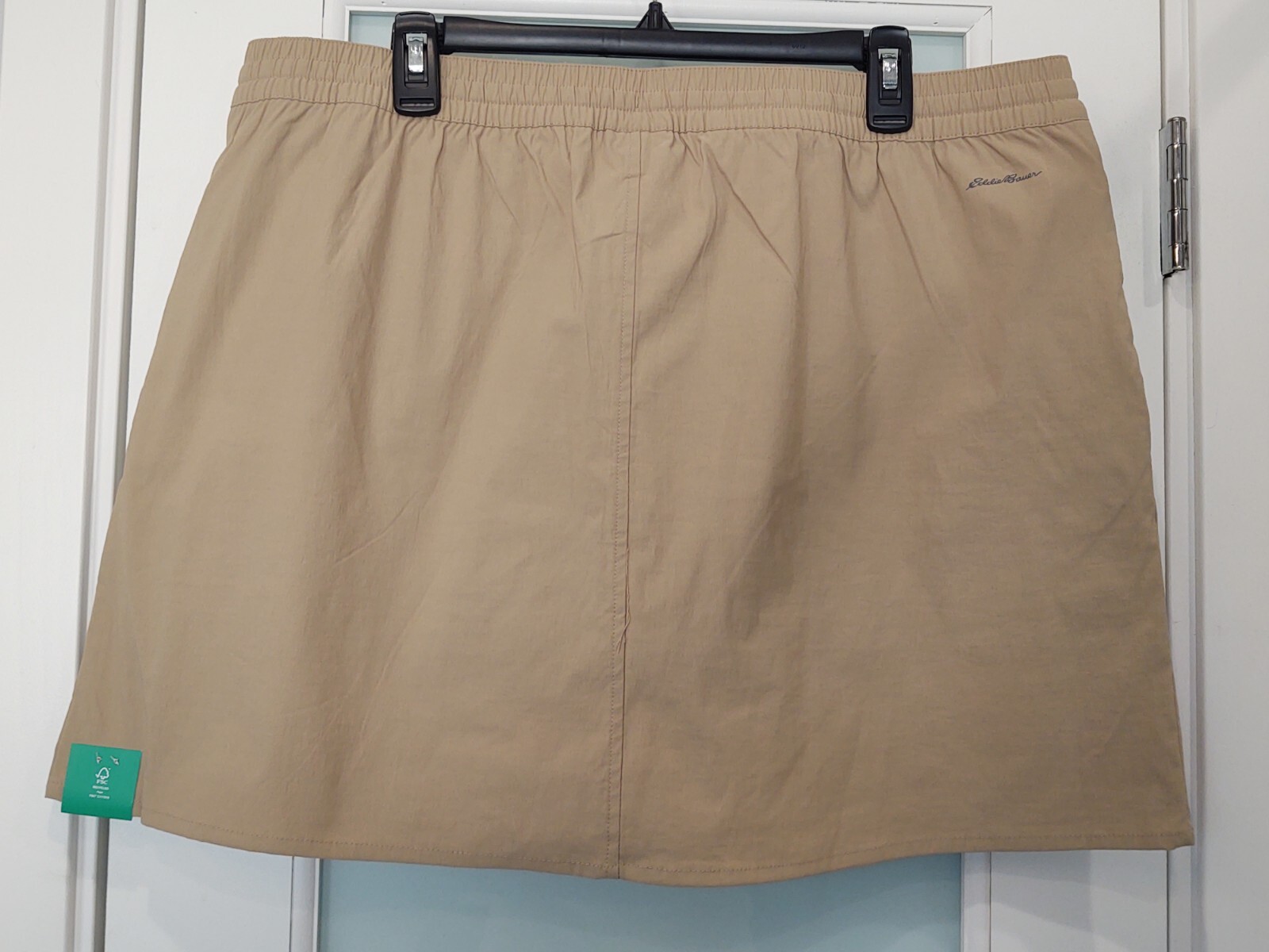 Eddie Bauer Ladies Tulip Hem Skort Khaki Tan NEW with Tags XL 1618 eBay