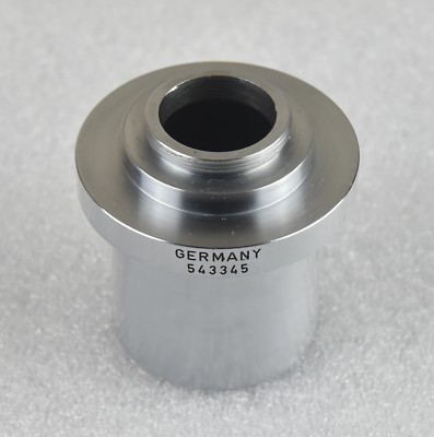 Leica Wild 543345 1X C-Mount Mikroskop Videokamera Adapter für Ø38mm Fototube