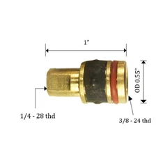 Gas Diffuser Tip Adapters 169-716 169716 Miller M-10/15 Hobart Replacement