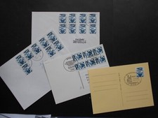 Bund 1988 SWK 1347 drei mal mit Ersttagstempel und ein mal mit SST (t56)