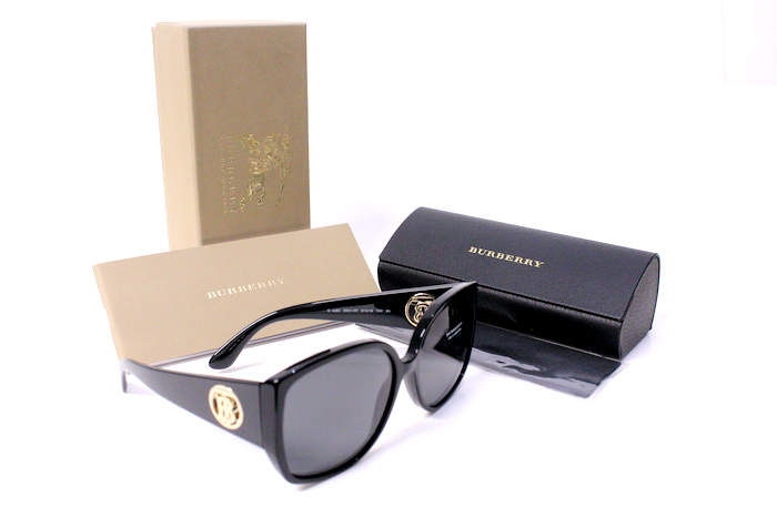 NEW BURBERRY B4290 3001/87 SUNGLASSES MADE IN ITALY SIZE: 61-16-140