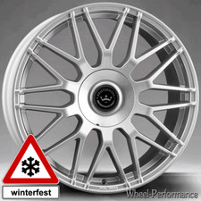 18 Zoll MX7 Alufelgen 8x18 5x112 ET25 in silber für BMW