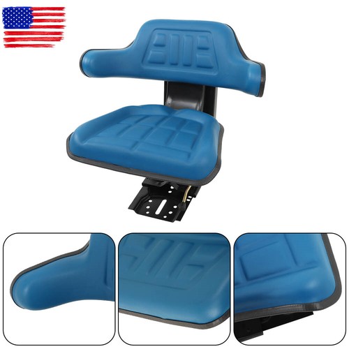 Siège De Tracteur Bleu Pour Ford New Holland 2000, 2600, 2610, 3000, 3600, 3910 - Neuf - Klara Seats