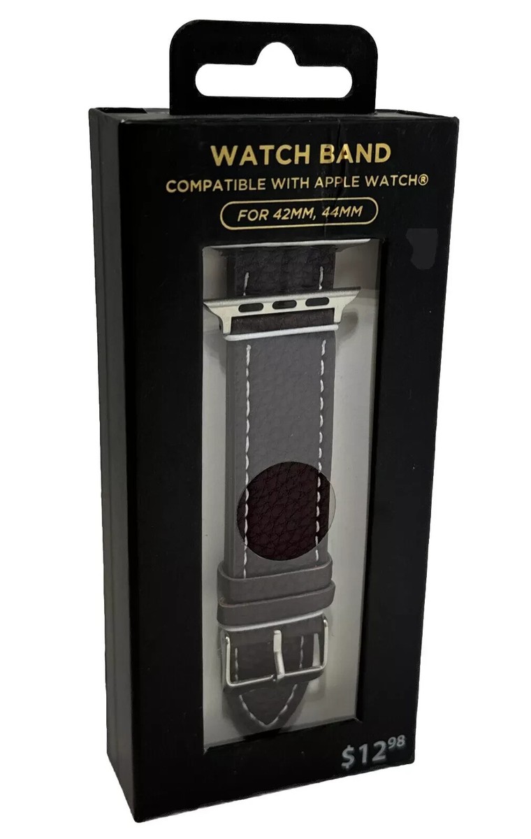 Watch Band Design For Apple Watch Size 42MM 44MM Rubber Faux