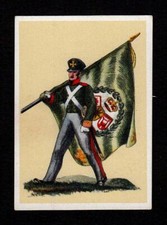 410757/ Zigarettenbild &ndash; ALVA &ndash; Fahnen- und Standartentr&auml;ger &ndash; Bild Nr. 130