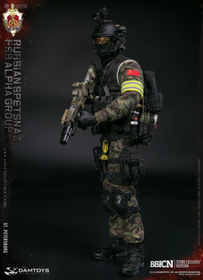 Damtoys 78071f 1/6 Russian Spetsnaz Fsb Alpha Group St.Petersburg