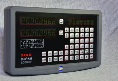 SINO 2 axis Digital Readout SDS6-2V and 270MM 970MM linear scales for Lathe