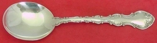 Strasbourg by Gorham Sterling Silver Cream Soup Spoon 6 1/4" Antique Flatware