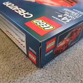 BOX ONLY - LEGO Ferrari F40 (10248) - Creator Expert (2015) - NO SET OR PIECES