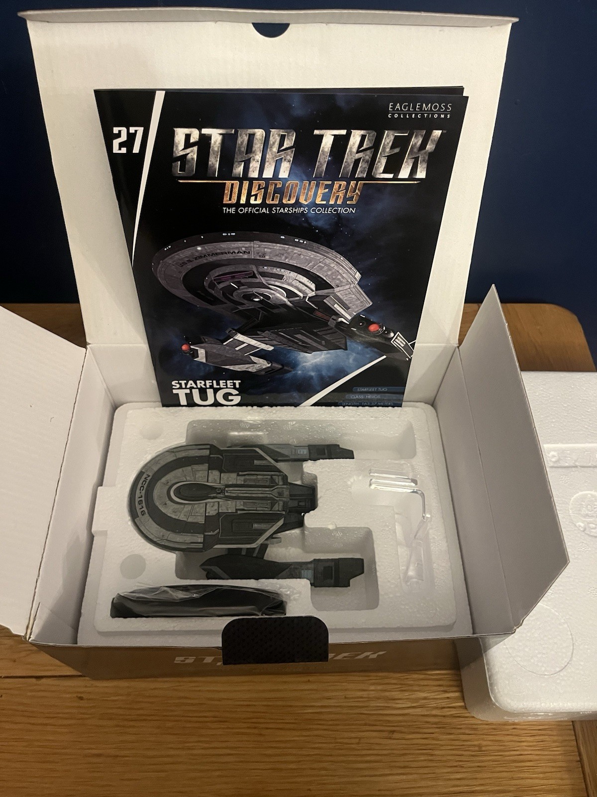 Star Trek The Official Discovery Starships Collection  U.S.S. Zimmerman NCC-1616