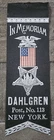 DAHLGREN POST 113 NEW YORK GAR MEMORIAM BADGE