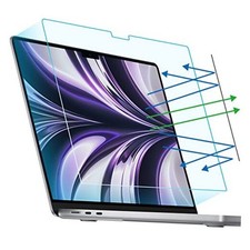 2-Pack Anti Blue Light Matte for MacBook Air 13.6 Inch 2022-2025,M4,M3,M2 