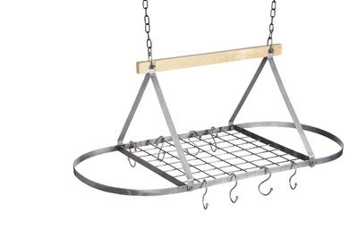 Industrieküche Vintage-Stil Decken Hänge Topf/Pfannenregal 32,5 x 8,5 x 4 cm