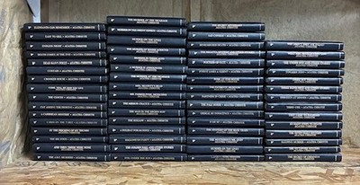 Agatha Christie Mystery Collection (LOT of 62) Bantam HC Leatherette Editions