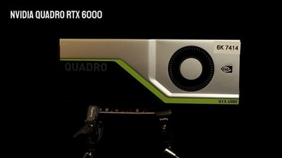 NVIDIA RTX 6000 24GB GDDR6 Workstation GPU   AI, 3D Rendering, CUDA, VR Ready