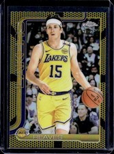 2025-26 Topps Chrome Austin Reaves Yellow Basketball Refractor #/275 Lakers