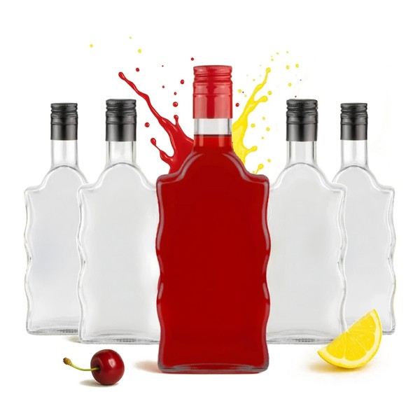 20X Flaschen Falla 500 Ml + Verschluss FüR Bimber LiköR Wein Saft LiköR 0,5L-image