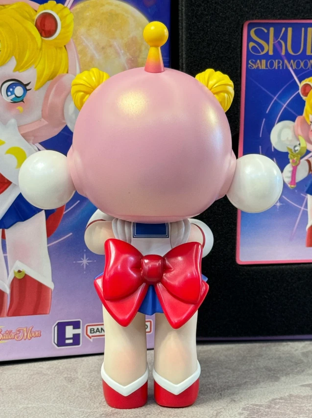 FIGURA SKULLPANDA X SAILOR MOON CAJA SELLADA DE FÁBRICA JUGUETE CALIENTE REGALO Foto 4 de 4
