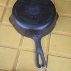 GRISWOLD #4 Cast Iron Skillet 702 A ERIE PA small block restored