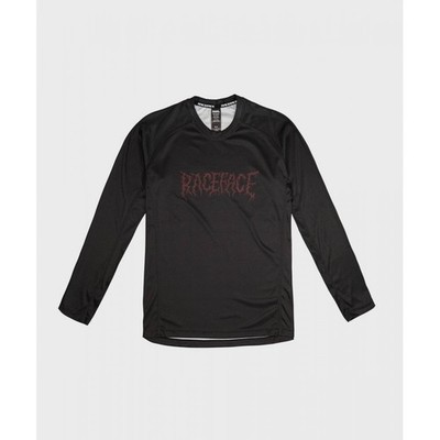 RACEFACE SENDY YOUTH LANGARM TRIKOT - L - SCHWARZ